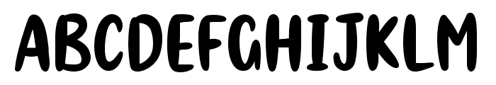 Chocolizious Font UPPERCASE