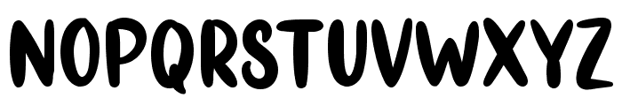 Chocolizious Font UPPERCASE