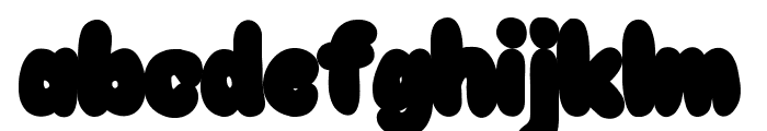 Choko Outline Font LOWERCASE