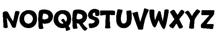 Chomage1 Font UPPERCASE