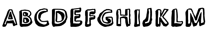 Chonkies Font UPPERCASE