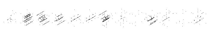 Chonky Isometric FONT