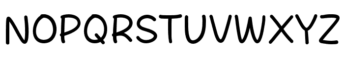 Choplin Font UPPERCASE
