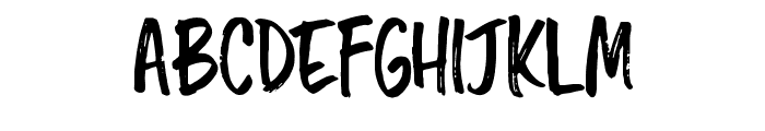 Chopshop Regular Font UPPERCASE