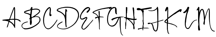 Chorettan-Regular Font UPPERCASE