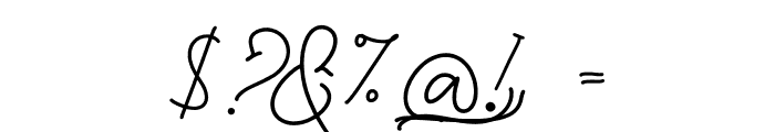 Chottlen Script PERSONAL USE Regular Font OTHER CHARS