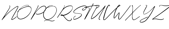 Chowgant Signature Font UPPERCASE