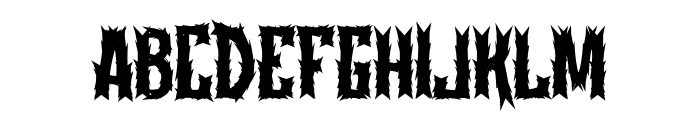 Chratos Font UPPERCASE