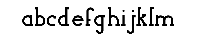 ChremselSerif-Bold Font LOWERCASE