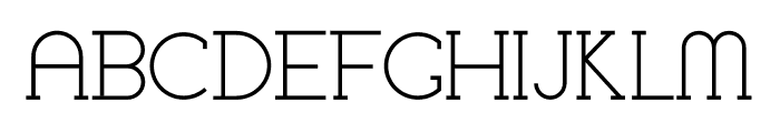 ChremselSerif-Regular Font UPPERCASE