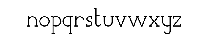 ChremselSerif-Regular Font LOWERCASE