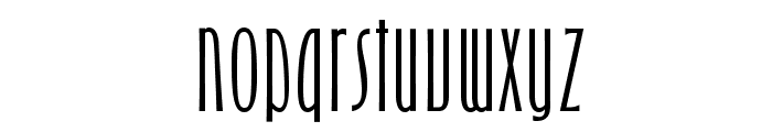 ChristieOpti-Bold Font LOWERCASE