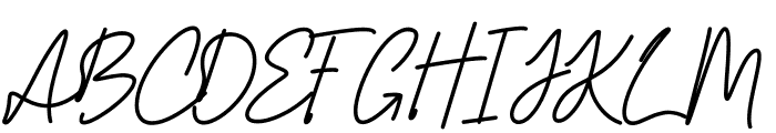 ChristinaHellagista-demo Font UPPERCASE