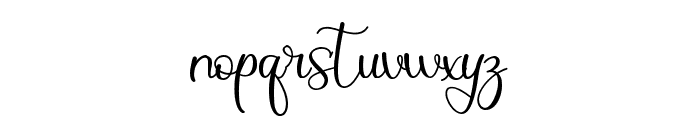 Christmas Bell - Personal Use Font LOWERCASE