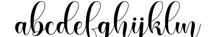 Christmas Bells Font LOWERCASE