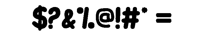 Christmas Bow Font OTHER CHARS