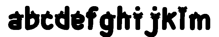 Christmas Bow FONT