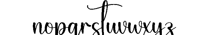 Christmas Bread Font LOWERCASE