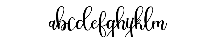 Christmas Bright - Personal Use Font LOWERCASE