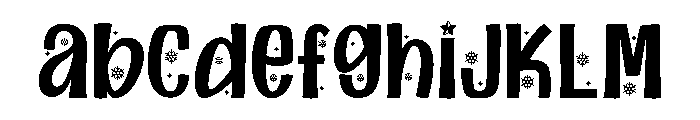 Christmas Calling-Personal Use Font UPPERCASE