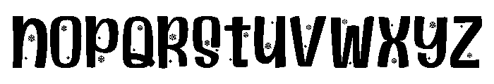 Christmas Calling-Personal Use Font UPPERCASE