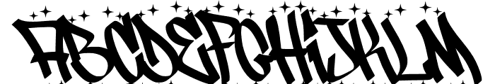 Christmas Cypher PERSONAL Regular Font UPPERCASE