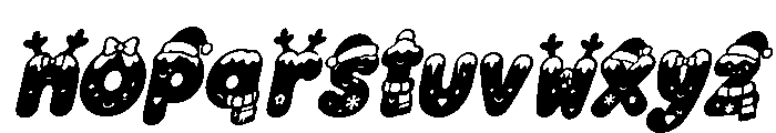 Christmas Dariona Italic Demo Italic Font LOWERCASE