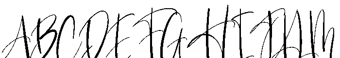 Christmas Family Font UPPERCASE