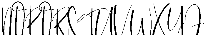 Christmas Family Font UPPERCASE