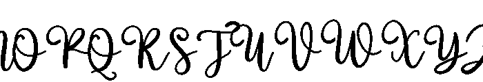 Christmas Gnome Font UPPERCASE