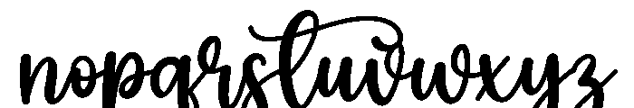 Christmas Gnome Font LOWERCASE
