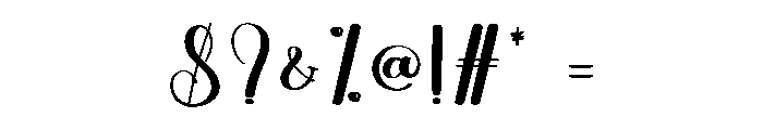 Christmas Holidays Font OTHER CHARS