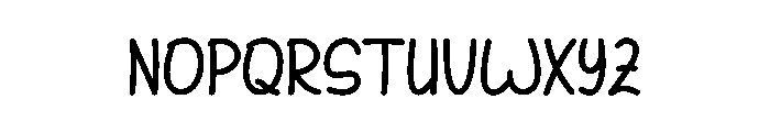 Christmas Holidays1 Font LOWERCASE