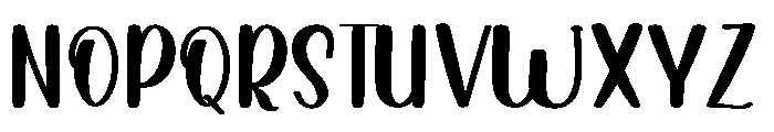 Christmas Is Coming Font UPPERCASE