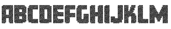 Christmas Knitted Font UPPERCASE