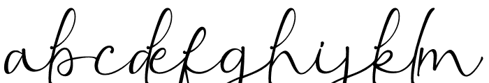 Christmas Leaf - Personal Use Font LOWERCASE