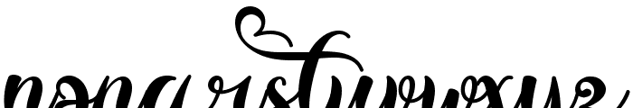Christmas Liberty Demo Font LOWERCASE