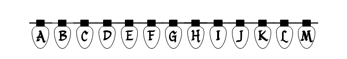 Christmas Lights Indoor FONT