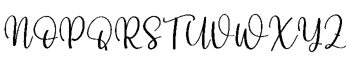 Christmas Market Font UPPERCASE