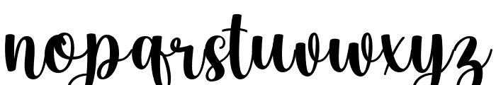 Christmas Mighty Regular Font LOWERCASE