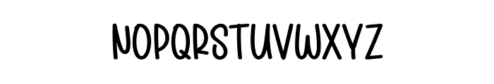 Christmas Minimalist Font LOWERCASE