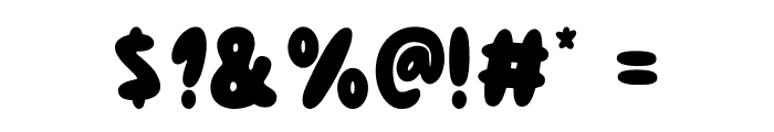 Christmas Miracle Font OTHER CHARS