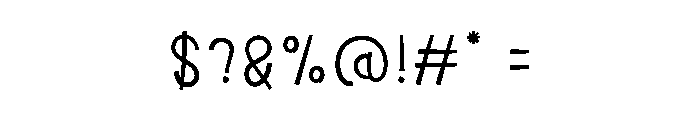 Christmas Monday Font OTHER CHARS