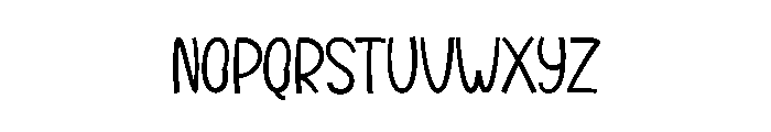 Christmas Monday Font UPPERCASE