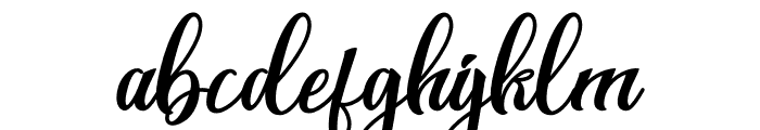 Christmas Queen - Personal Use Font LOWERCASE
