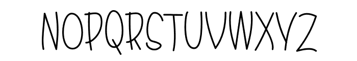 Christmas Santaclaus Font LOWERCASE