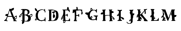 Christmas Serif Regular Font UPPERCASE