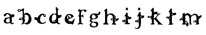 Christmas Serif Regular Font LOWERCASE