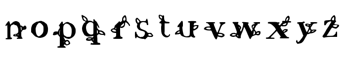 Christmas Serif Regular Font LOWERCASE