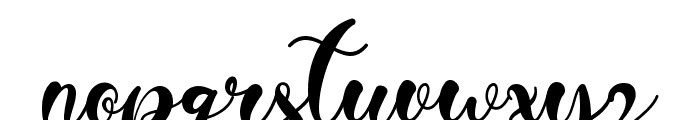Christmas Smile - Personal Use Font LOWERCASE